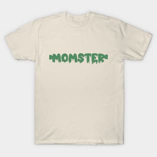 Monster Mom Halloween Print T-Shirt